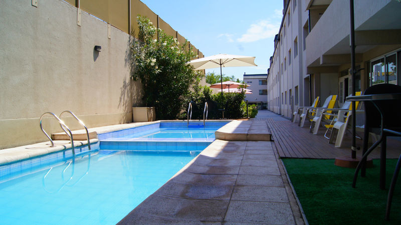 Soltigua Apart Hotel Mendoza Exterior foto